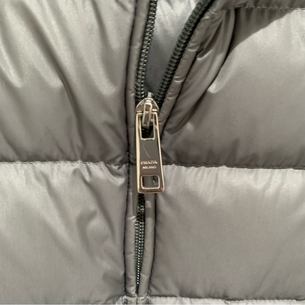Prada Plain Logo Puffer Vest Down Jacket - image 2